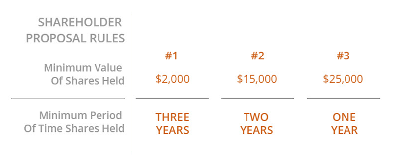 Shareholder Proposal Rules